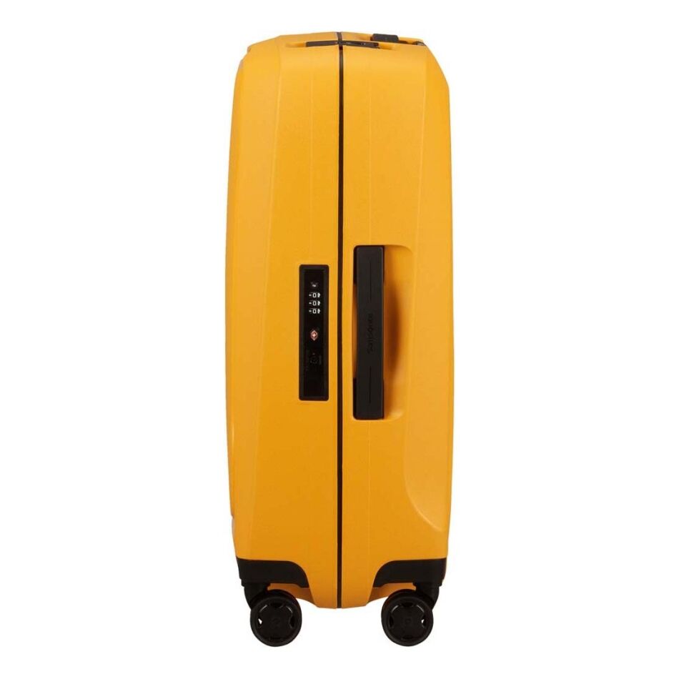 Samsonite Essens Spinner 55cm. geel | Wennekes.nl