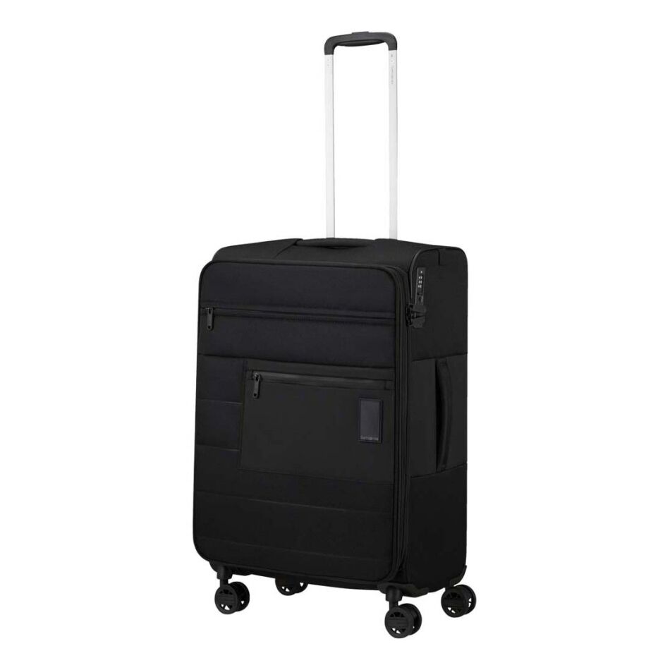 Samsonite Vaycay Spinner 66cm. Exp. zwart | Wennekes.nl