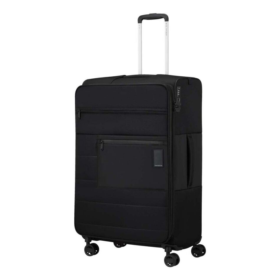 Samsonite Vaycay Spinner 77cm. Exp. zwart | Wennekes.nl