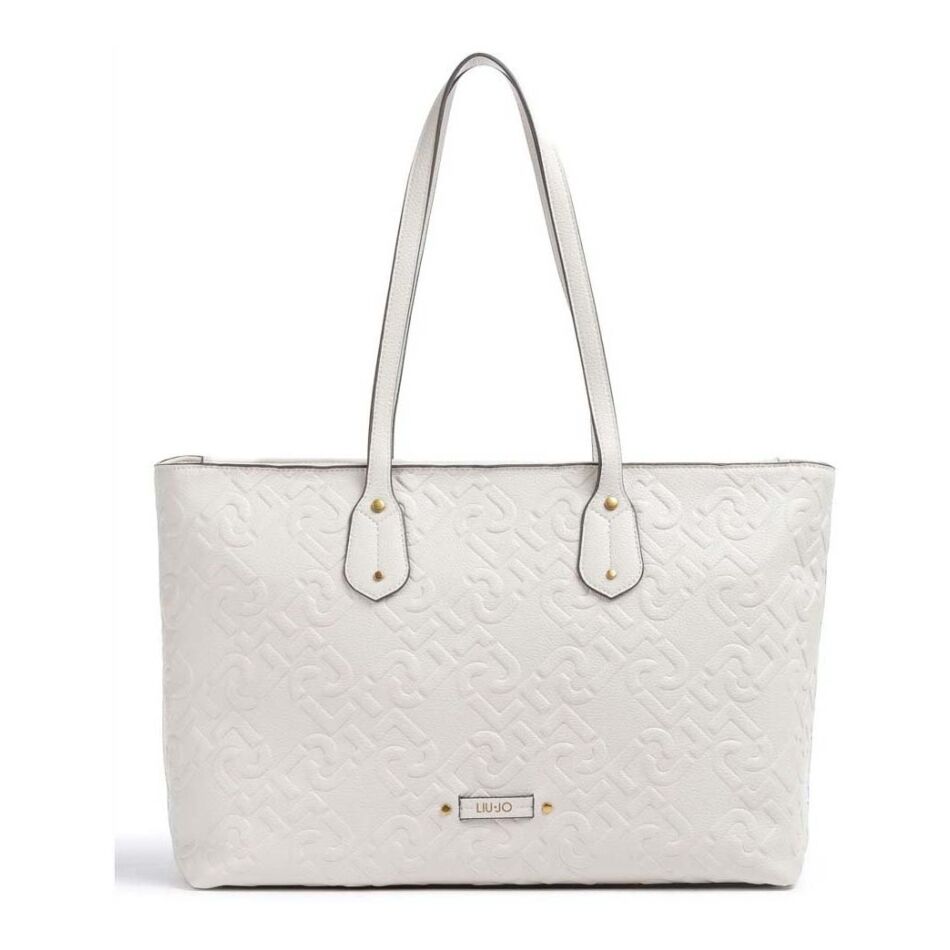 Liu Jo Adonide Shopping Bag off-white | Wennekes.nl