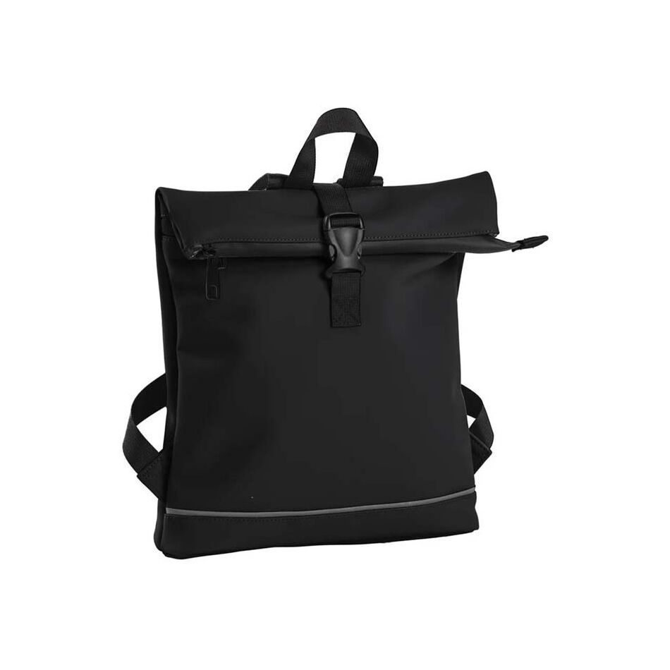 Daniel Ray Rolltop Rugtas Jefferson Zwart | Wennekes