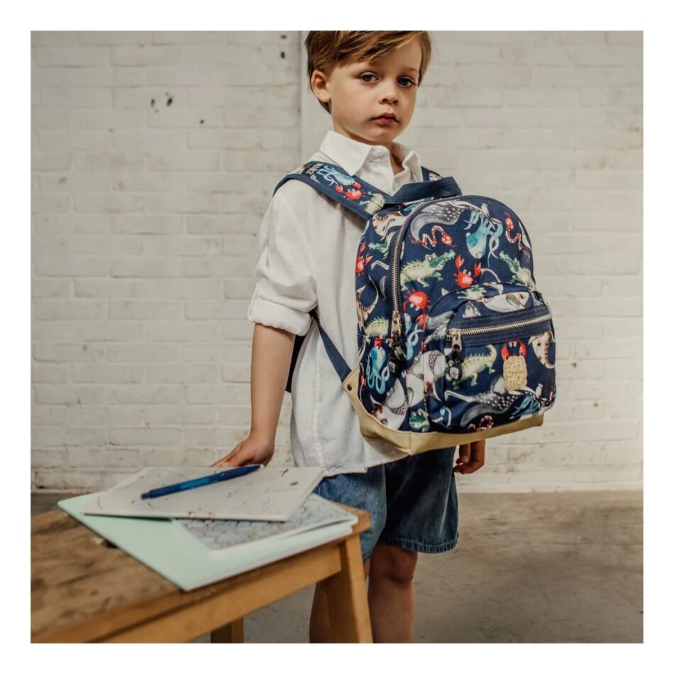 Pick & Pack Mix Animal Backpack S Navy | Wennekes
