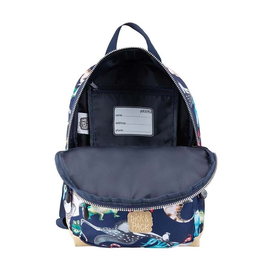 Pick & Pack Mix Animal Backpack S Navy | Wennekes