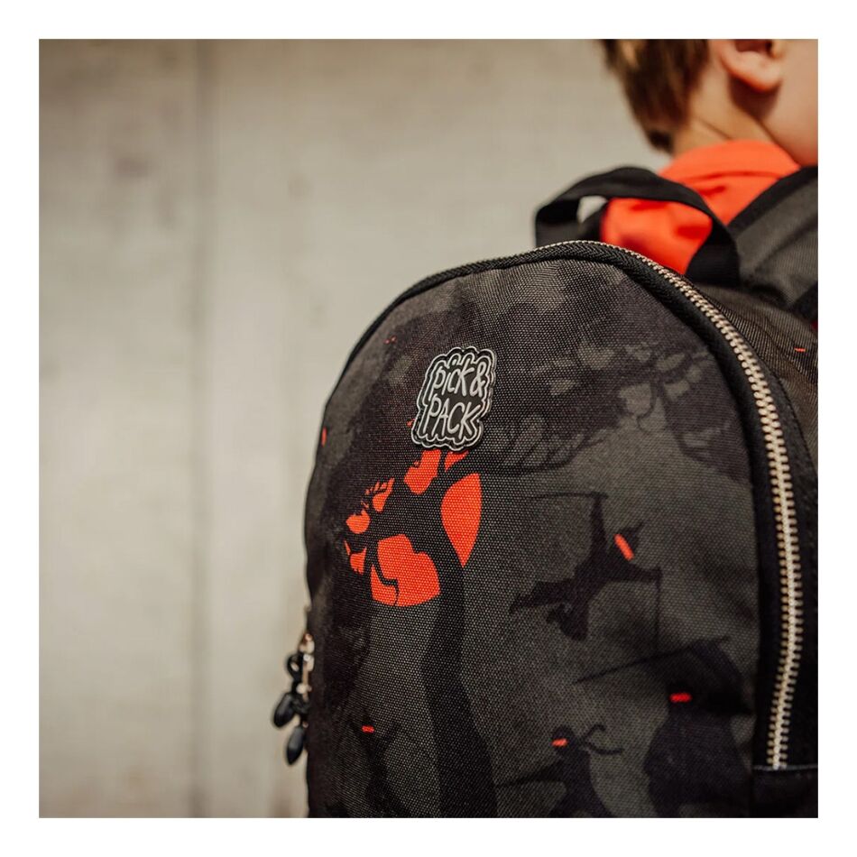 Pick & Pack Ninja Story Backpack S Carbon | Wennekes