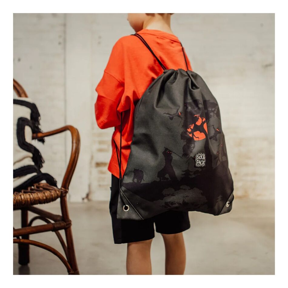 Pick & Pack Ninja Story Gymbag Carbon | Wennekes