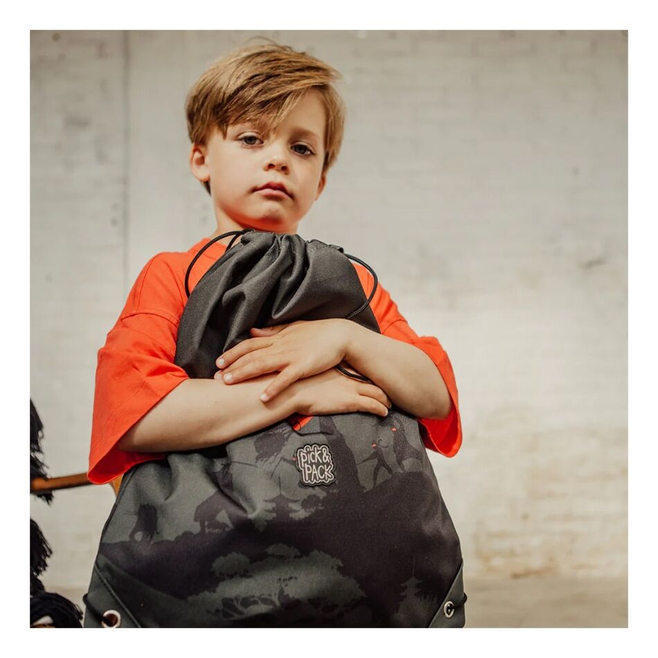 Pick & Pack Ninja Story Gymbag Carbon | Wennekes