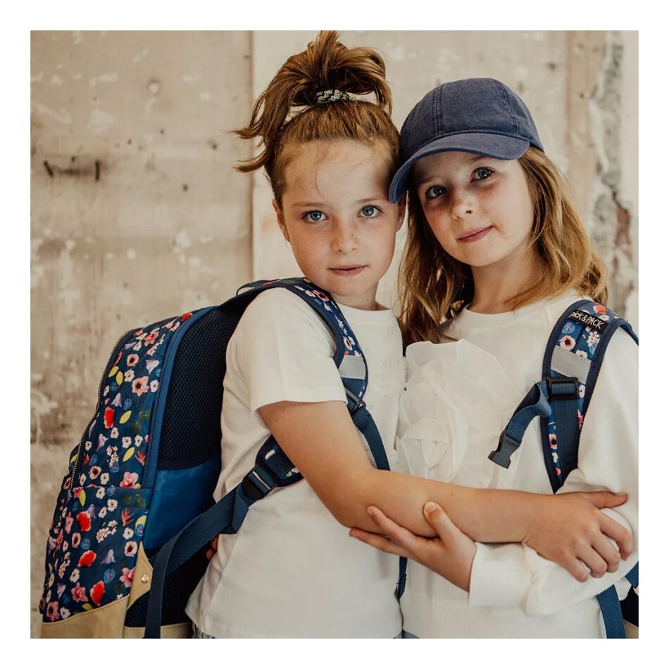 Flower backpack store