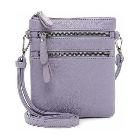 Emily & Noah Emma Handtas Klein Dubbele Rits Lila