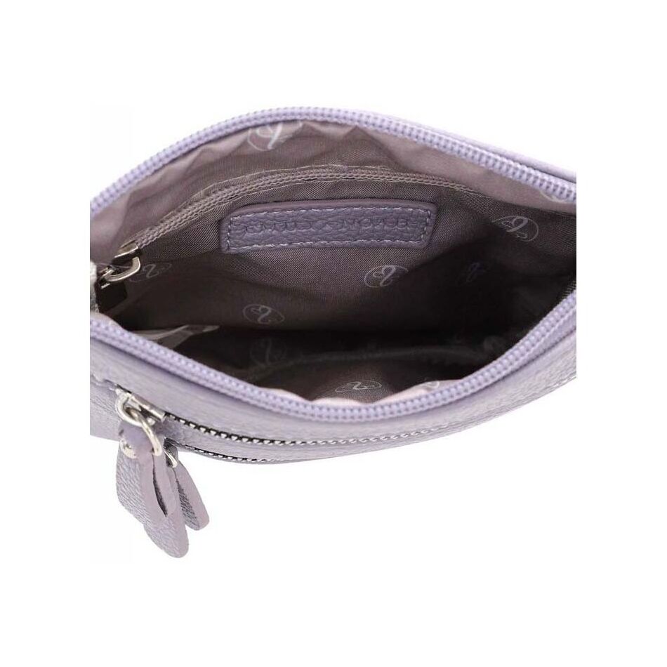 Emily & Noah Emma Handtas Klein Dubbele Rits Lilac | Wennekes