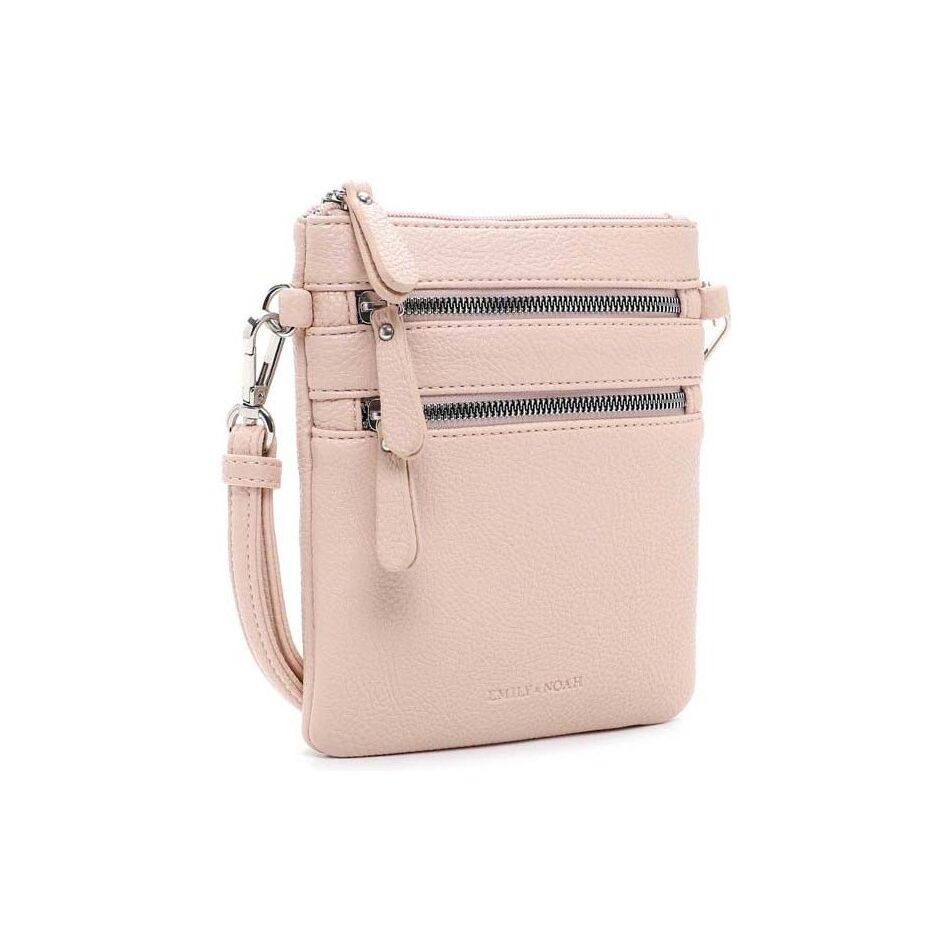 Emily & Noah Emma Handtas Klein Dubbele Rits Darknude | Wennekes