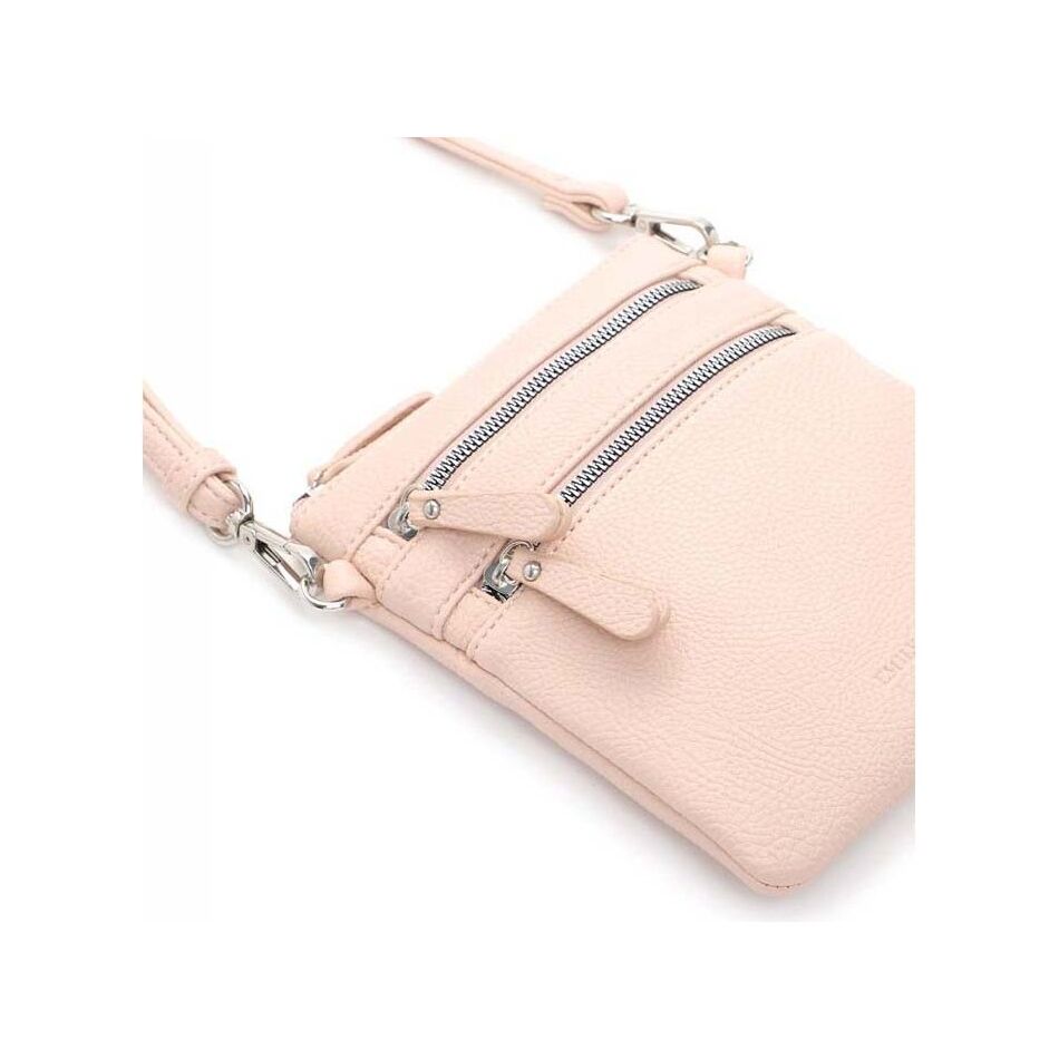 Emily & Noah Emma Handtas Klein Dubbele Rits Darknude | Wennekes