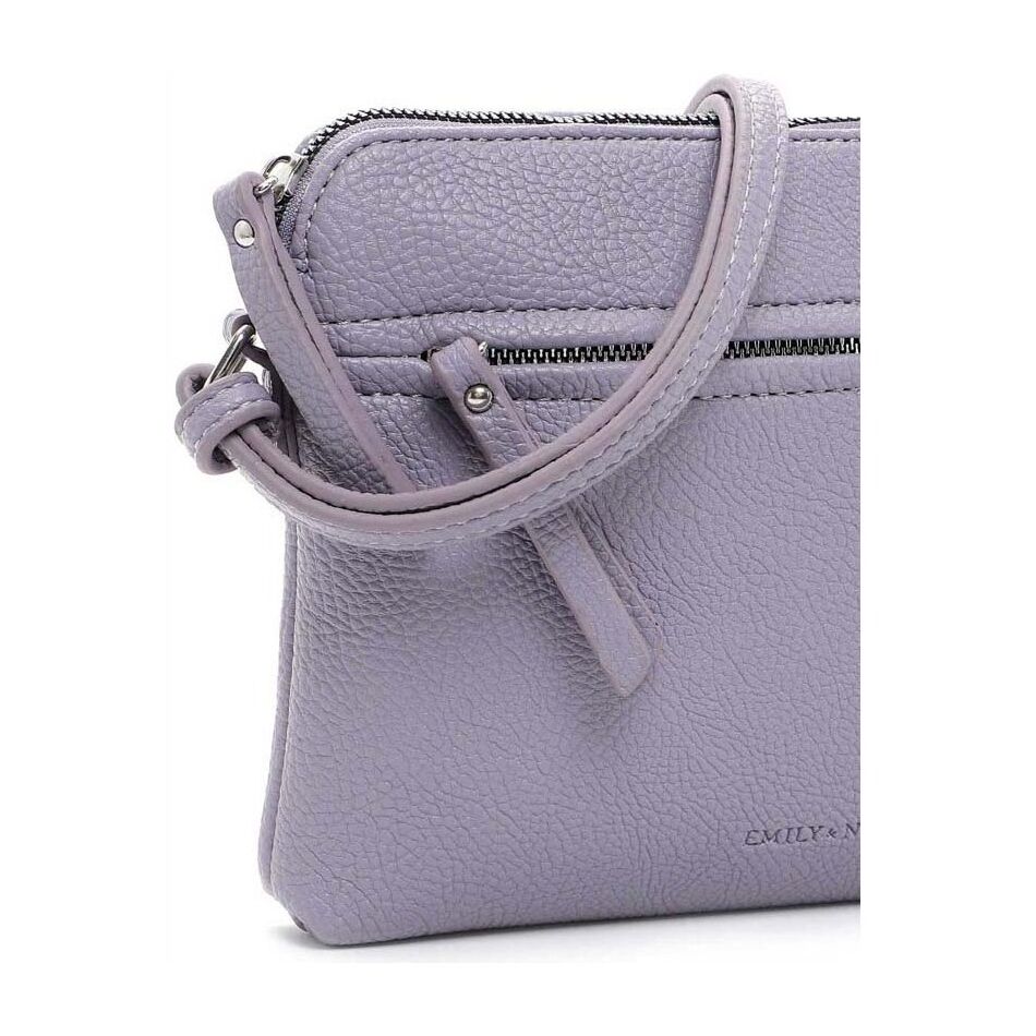 Emily & Noah Emma Handtas Middel Rits Lilac | Wennekes