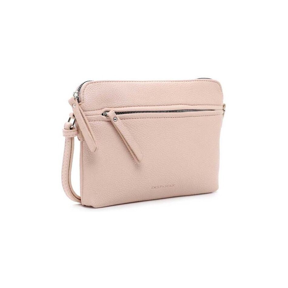 Emily & Noah Emma Handtas Middel Rits Darknude | Wennekes