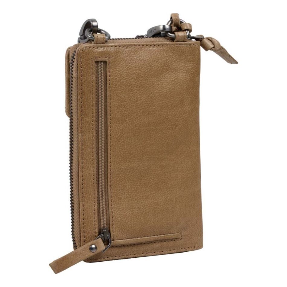 Burkely Just Jolie Phonewallet Wide Khaki | Wennekes