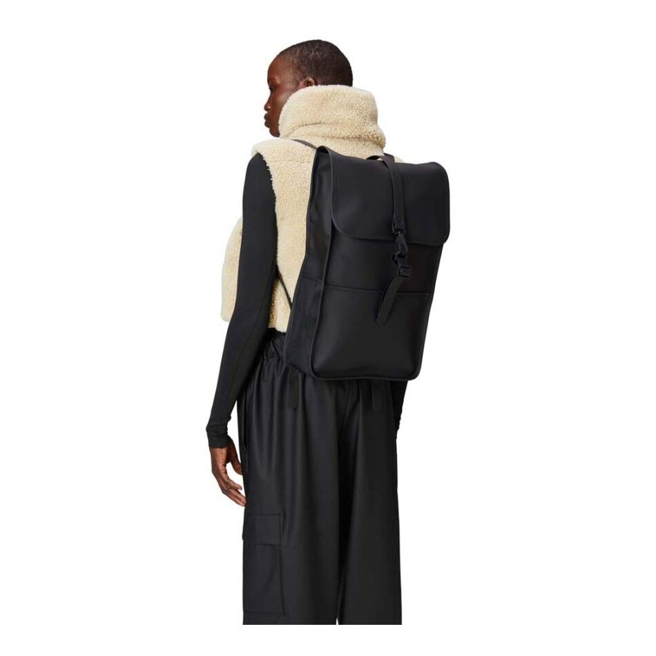 Rains Backpack W3 Black | Wennekes