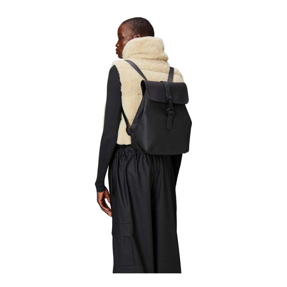 Rains Bucket Backpack W3 Black | Wennekes