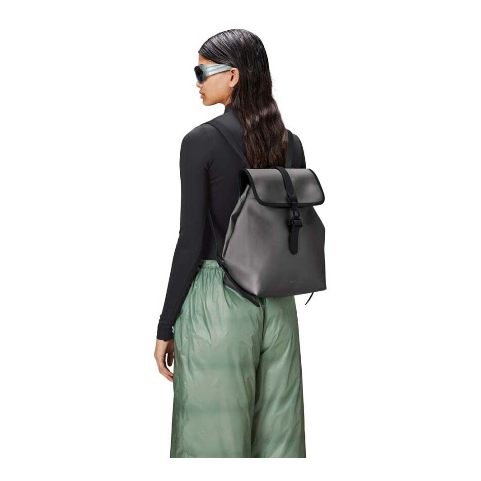 Rains Bucket Backpack W3 Metallic Grey | Wennekes