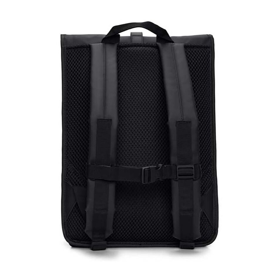 Rains Rolltop Rucksack W3 Black | Wennekes