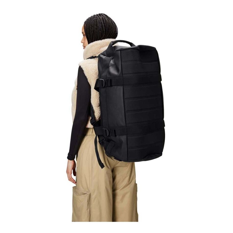 Rains Texel Duffle Bag W3 Black | Wennekes