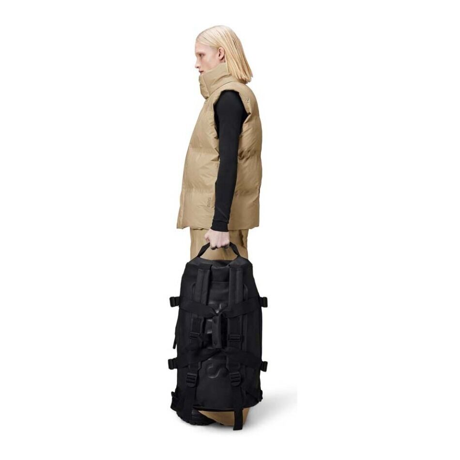 Rains Texel Duffle Bag W3 Black | Wennekes
