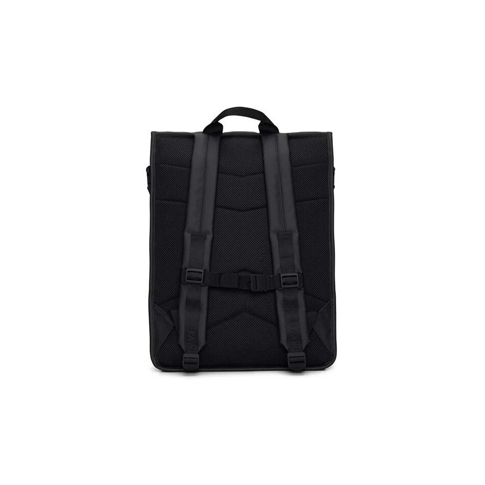 Rains Trail Rolltop Backpack W3 Black | Wennekes