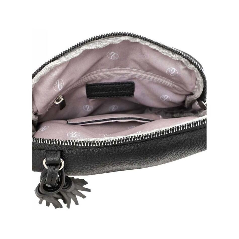 Emily & Noah Nadine Crossover Dubbele Rits Black | Wennekes