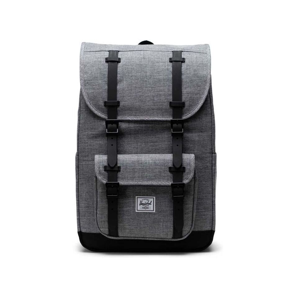 Herschel Little America Mid-Volume Raven Crosshatch | Wennekes
