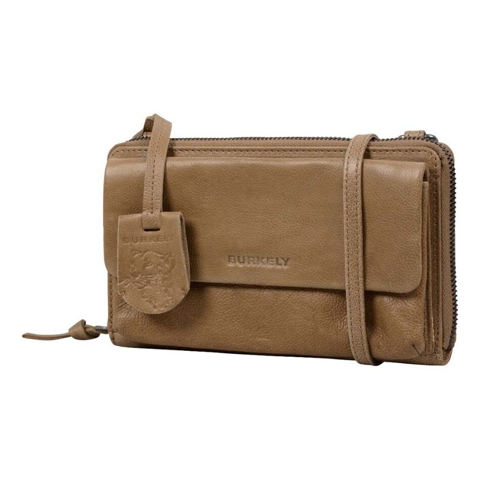 Burkely Just Jolie Phone Wallet Wide Khaki | Wennkees