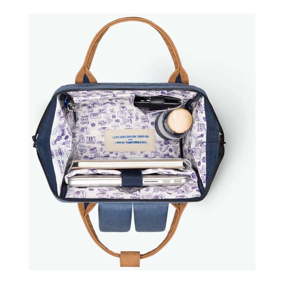 Cabaia Adventurer M Paris TU  blauw | Wennekes.nl
