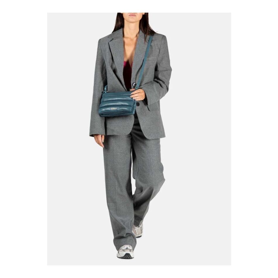 Burkely Drowsy Dani Double Pocket Bag Petrol | Wennekes