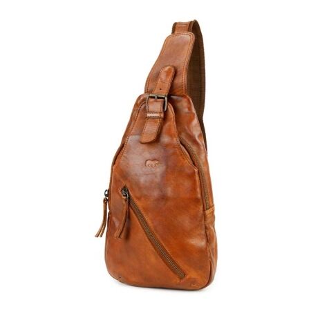 Bear Design Crossbody tas Daley Cognac