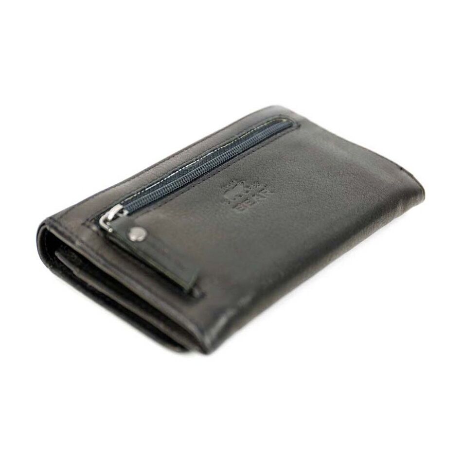 Bear Design Overslagportemonnee Sweety Black | Wennekes