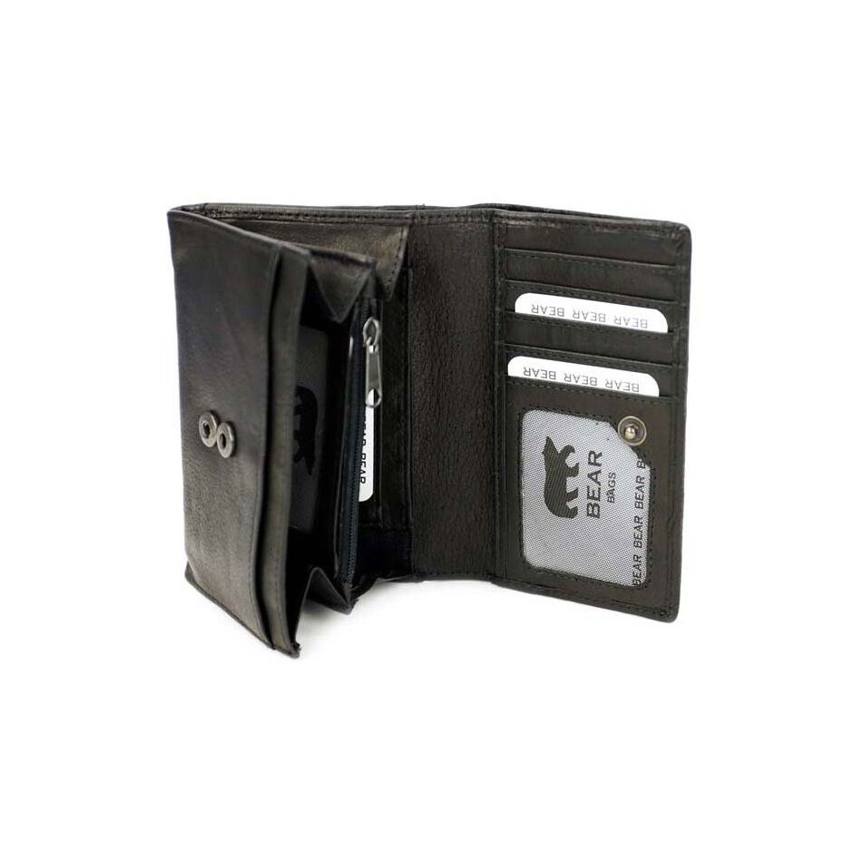 Bear Design Overslagportemonnee Sweety Black | Wennekes