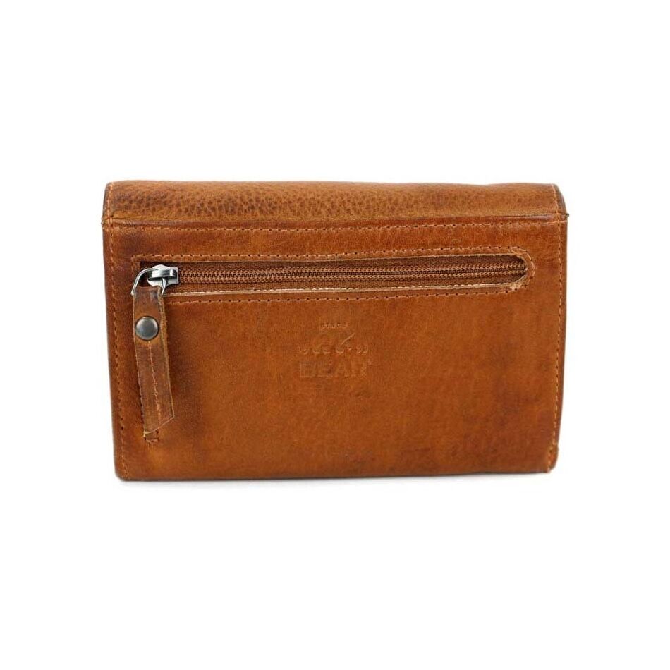 Bear Design Overslagportemonnee Sweety Cognac | Wennekes