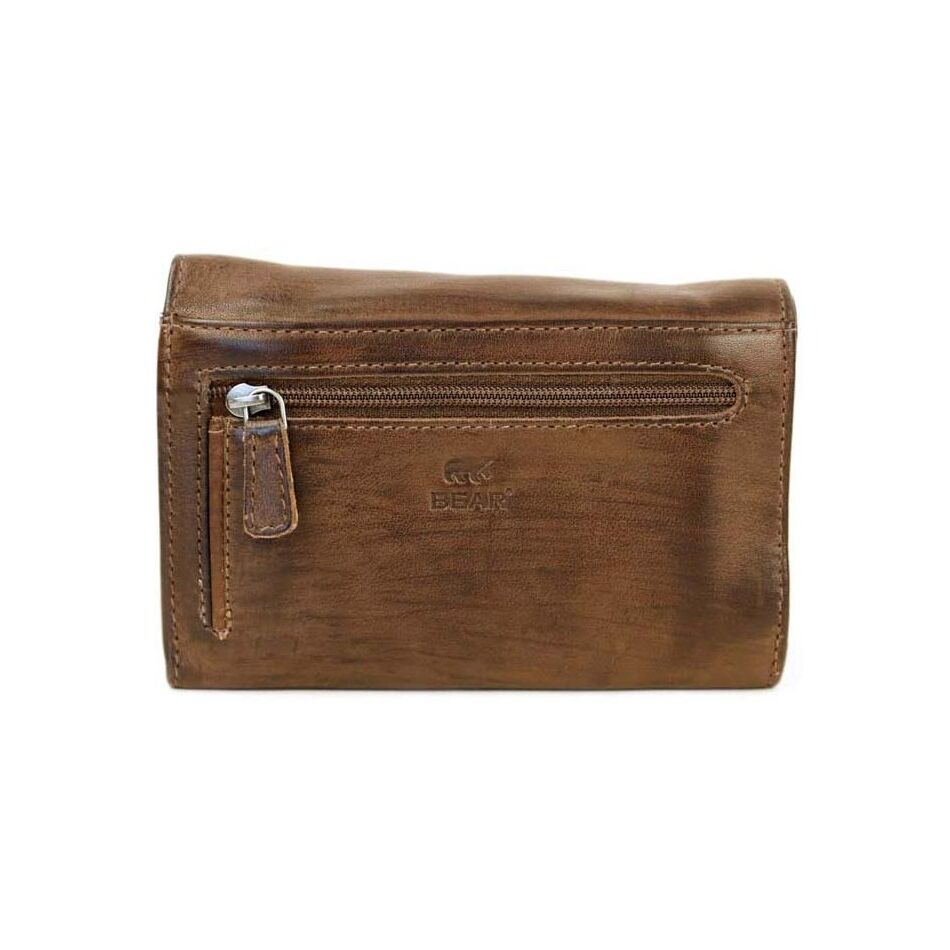 Bear Design Overslagportemonnee Sweety Brown | Wennekes