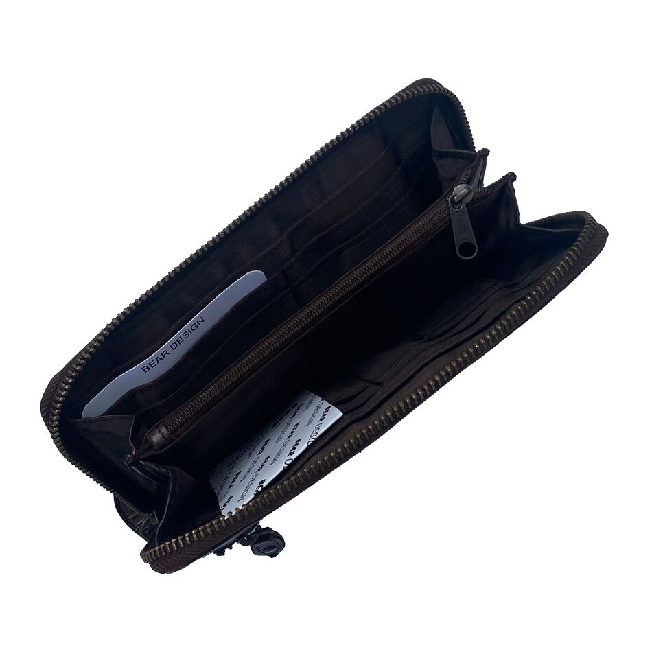 Bear Design Ritsportemonnee Sofie Brown | Wennekes