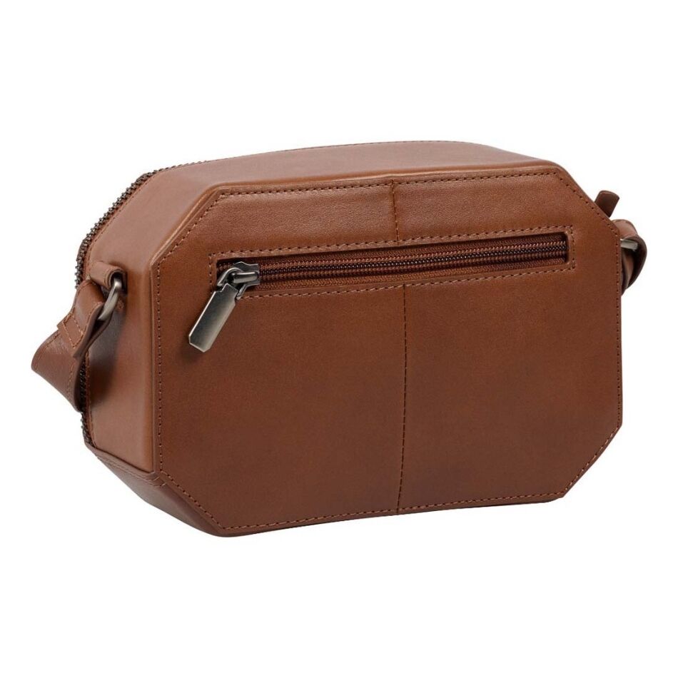 Burkely Nocturnal Nova Box Bag Cognac | Wennekes