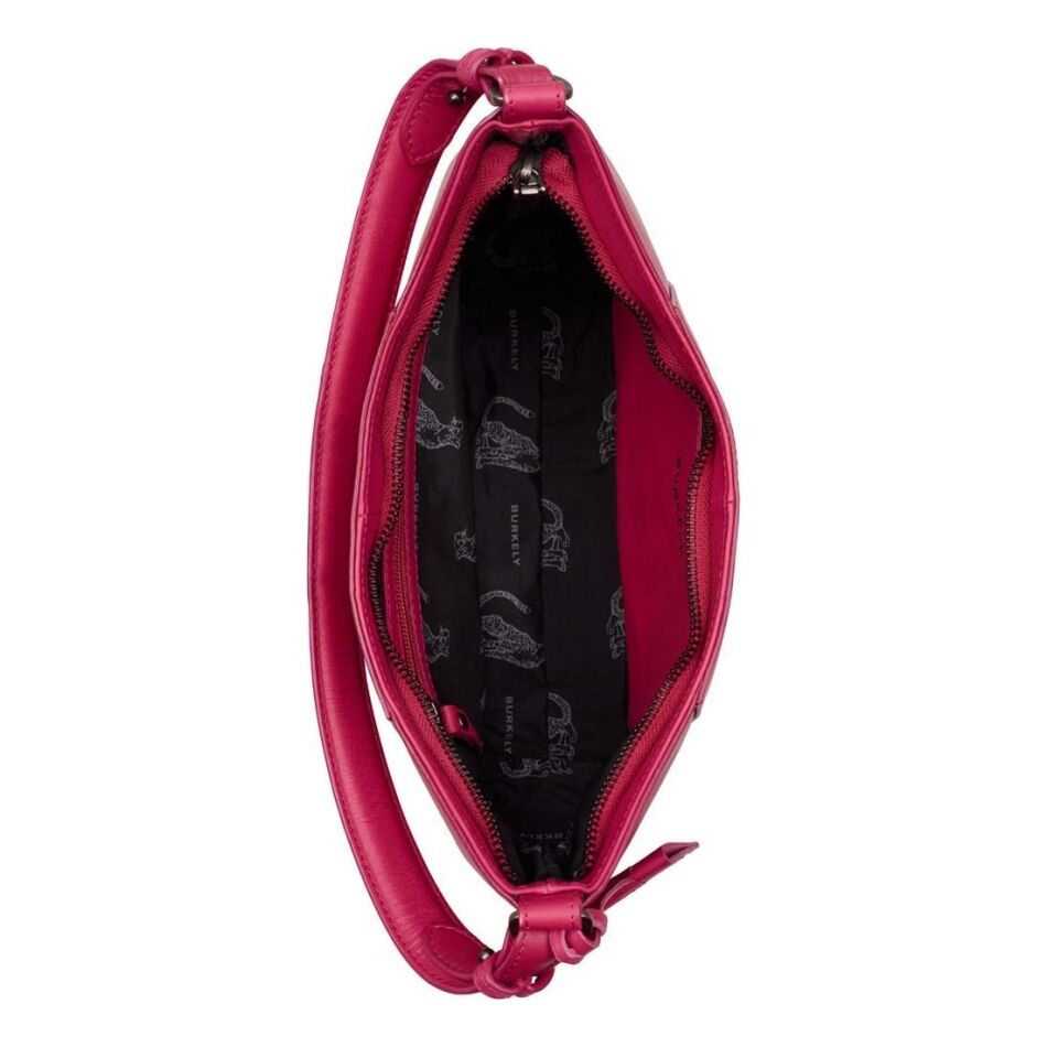 Burkely Nocturnal Nova Shoulderbag Fuchsia | Wennekes