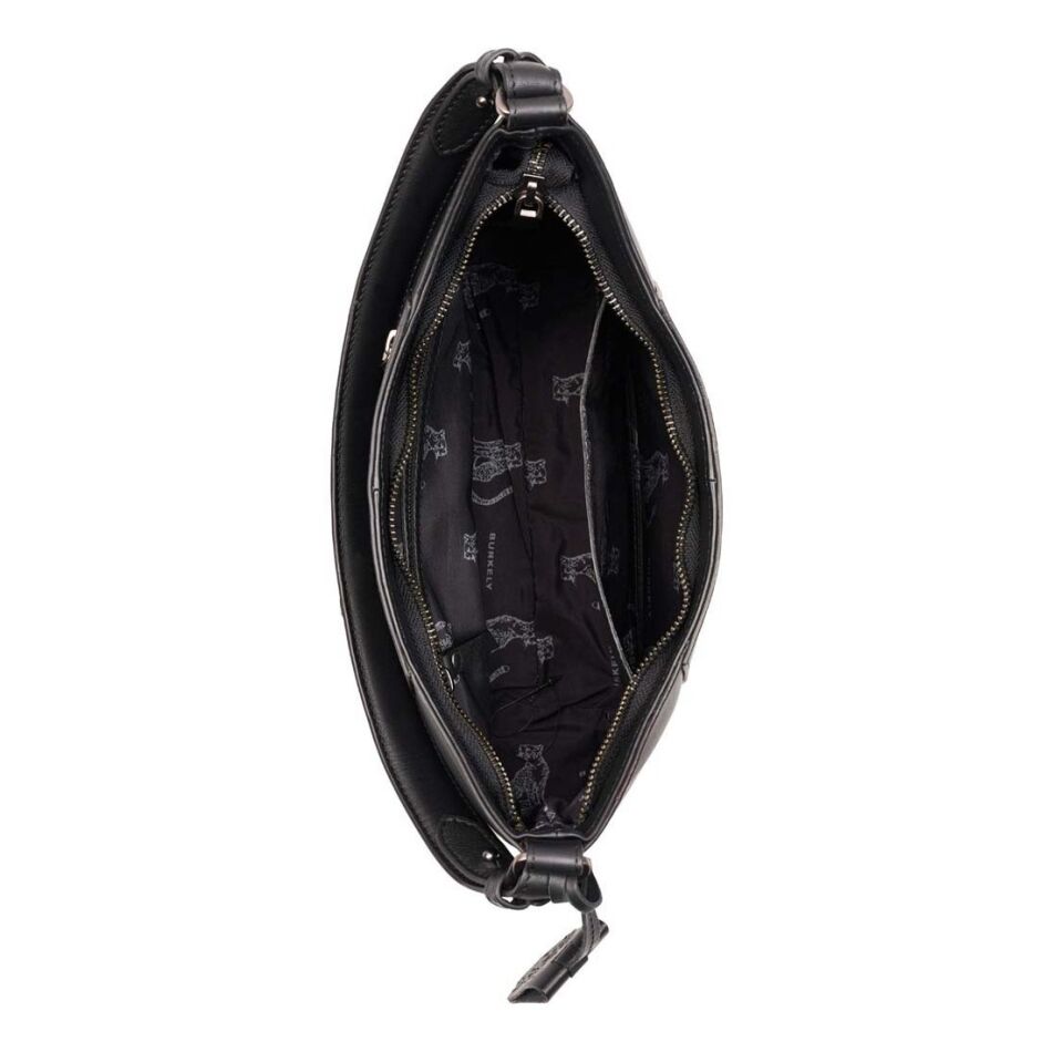 Burkely Nocturnal Nova Shoulderbag Black | Wennekes