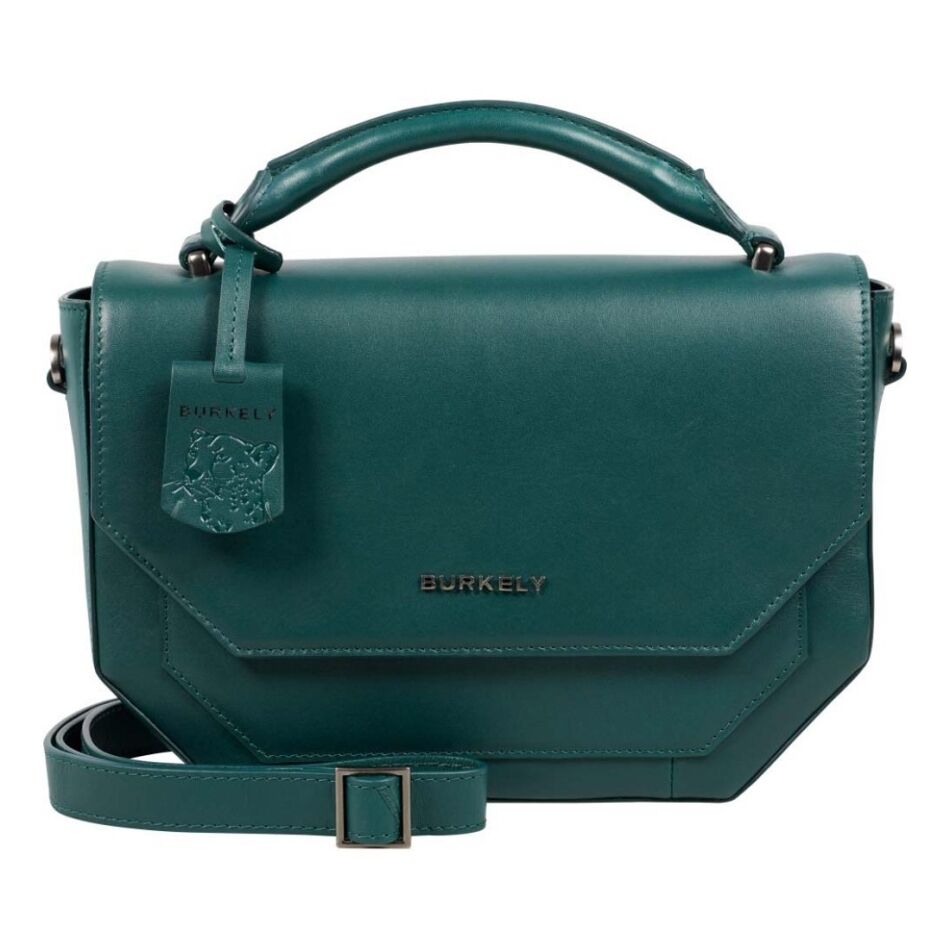 Burkely Nocturnal Nova Citybag Dark Green | Wennekes