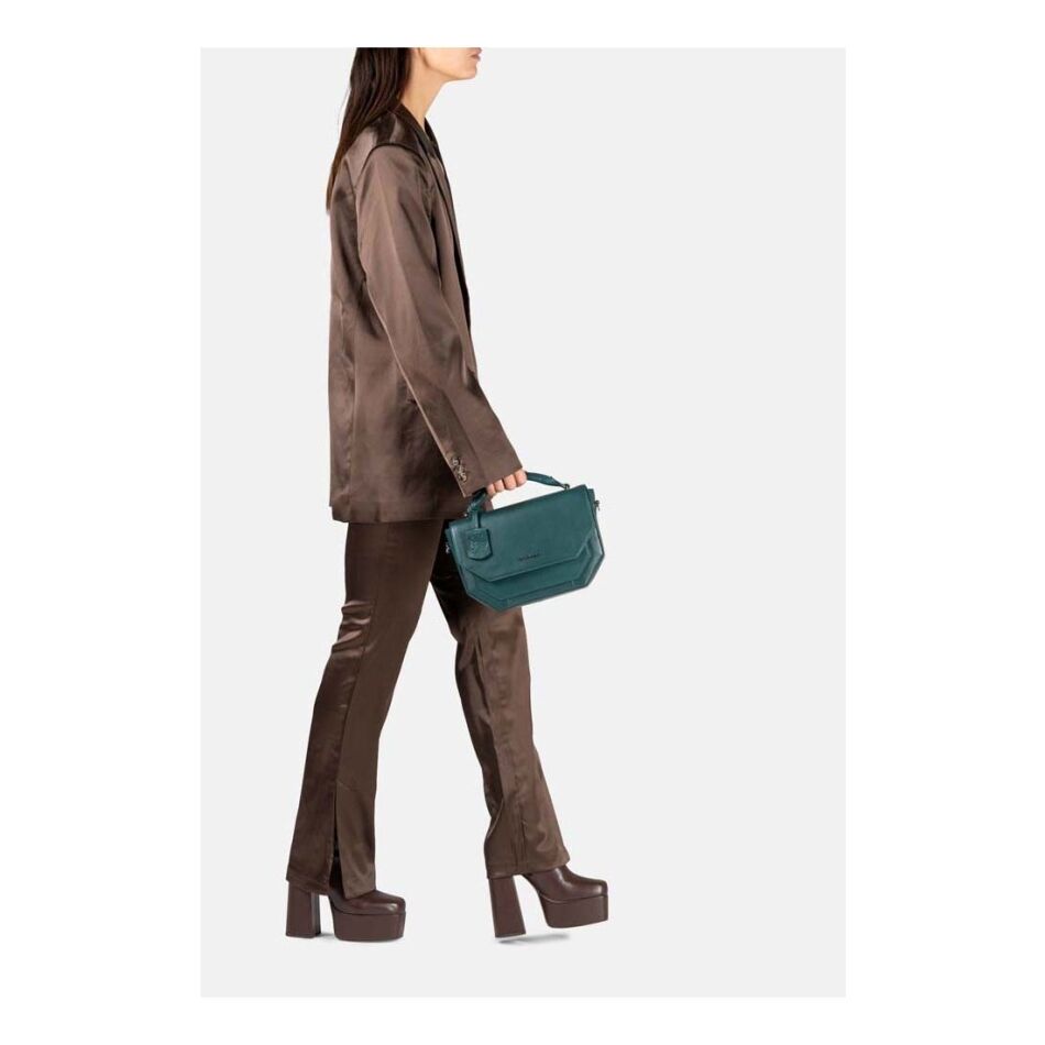 Burkely Nocturnal Nova Citybag Dark Green | Wennekes