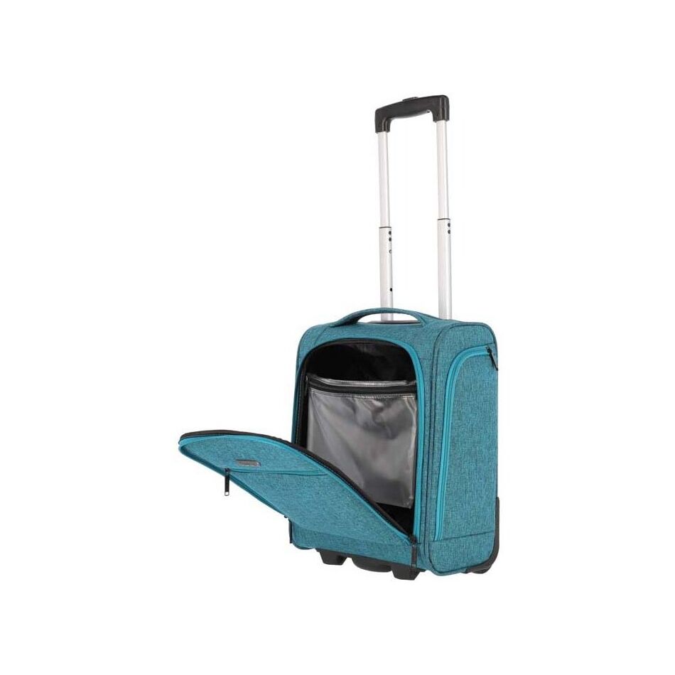 Travelite Cabin 2W Boardtrolley Underseater Petrol | Wennekes