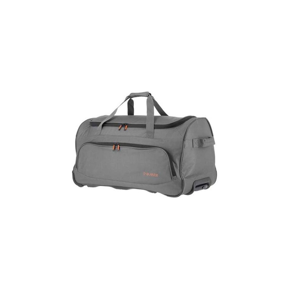 Travelite Basics Wheeled Duffle Anthraciet | Wennekes