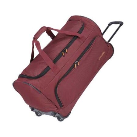 Travelite Basics Wheeled Duffle Rood Travelite Basics Wheeled Duffle Rood