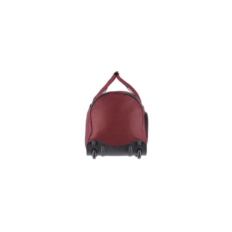 Travelite Basics Wheeled Duffle Dark Red | Wennekes