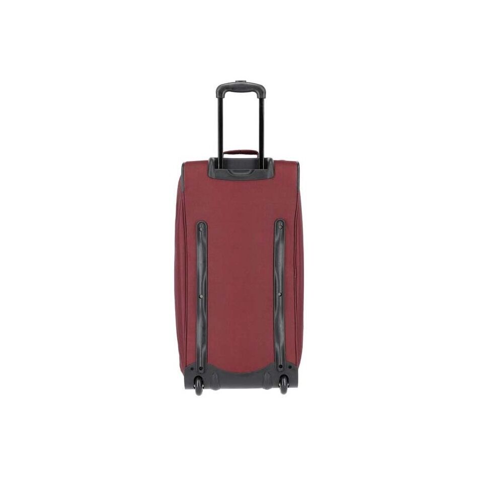 Travelite Basics Wheeled Duffle Dark Red | Wennekes