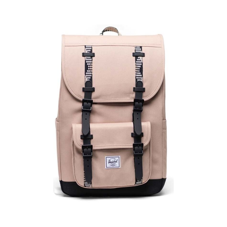 Herschel Little America Mid-Volume Light Taupe/ Black | Wennekes