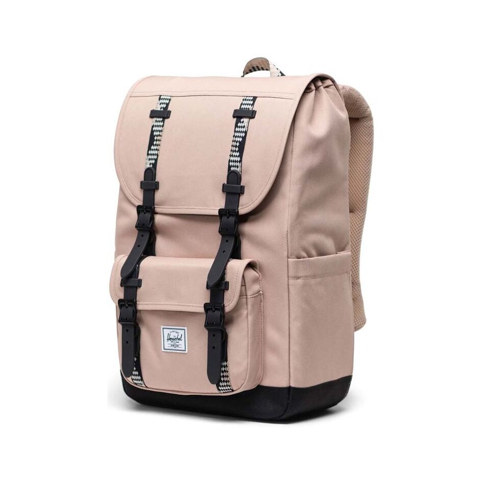Herschel Little America Mid-Volume Light Taupe/ Black | Wennekes