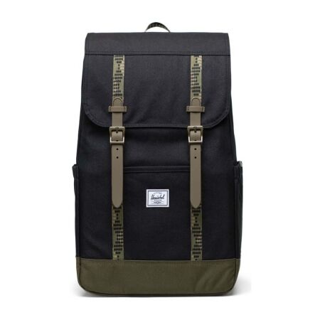 Herschel Retreat Zwart combi