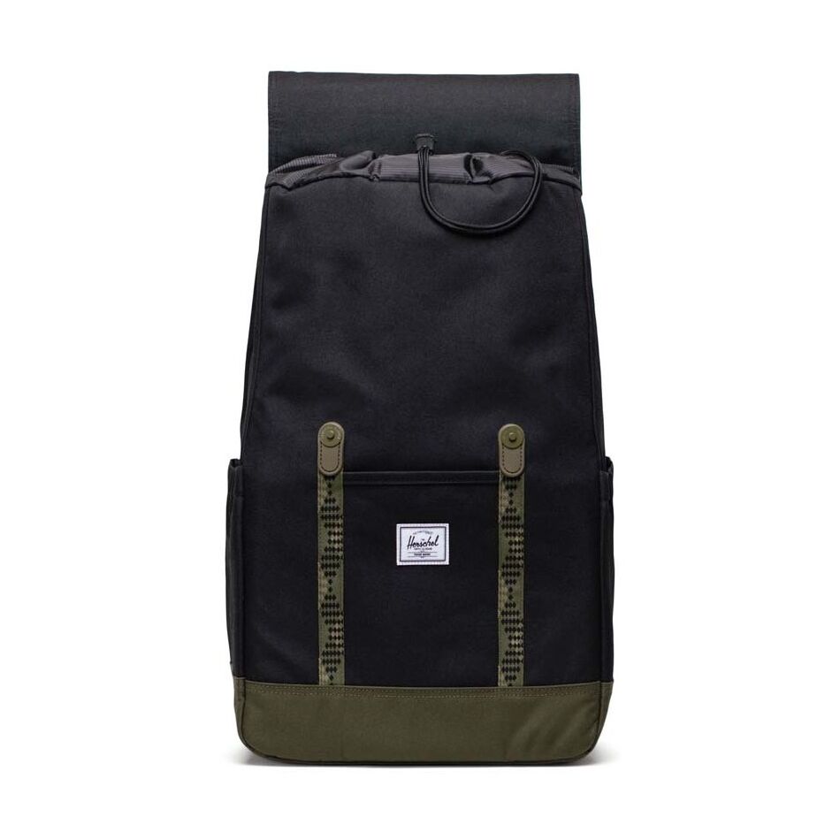 Herschel Retreat Black/ Ivy Green | Wennekes